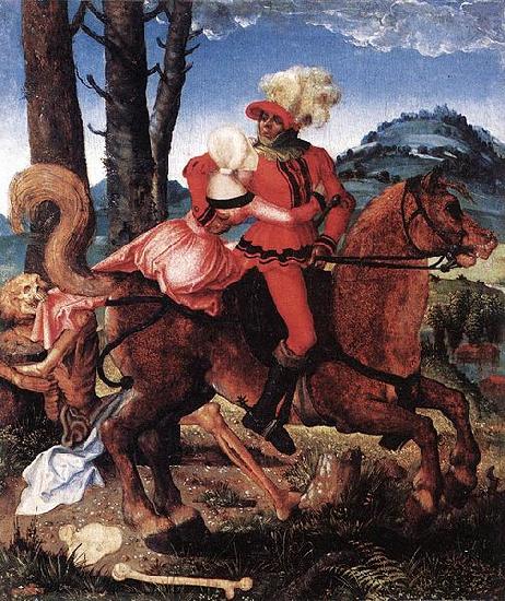 Hans Baldung Grien The Knight China oil painting art